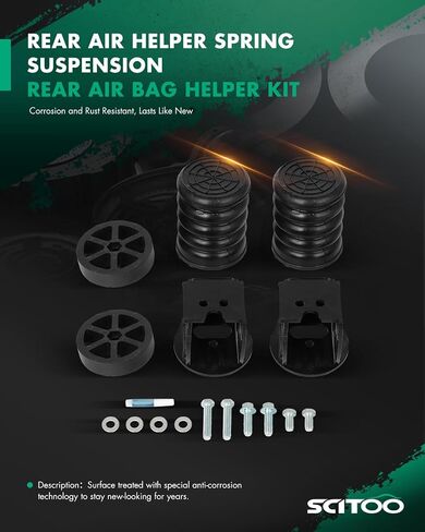Scitoo Bear Pair Helper Air متوافق مع 2009 2010 2011 2012 2013 2014 2015 2015 2017 2018 2019 2020 2021 for Ford for F-150 SSR-117-47 in Saudi Arabia