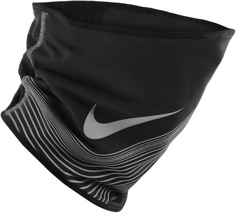 Nike unisex-adult Neck WarmerNIKE 360 THERMA-FIT NECK WARMER BLACK/SILVER - S/M in Saudi Arabia