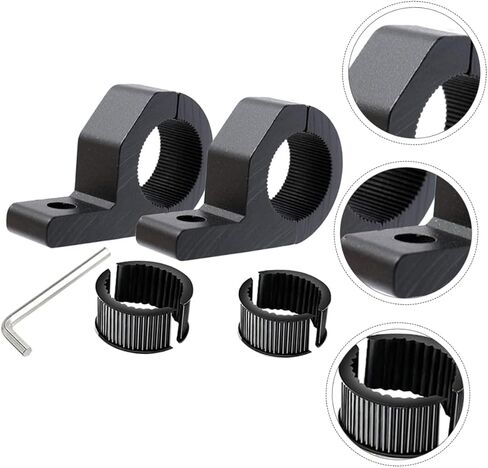 1SET Auto Car Spotlight Bracket Bracket Motorcycle Light Mounting Kit Tiving مع مصابيح الضباب LED تصميم قوي ومستقر لرف السقف وبار الثور in Kuwait