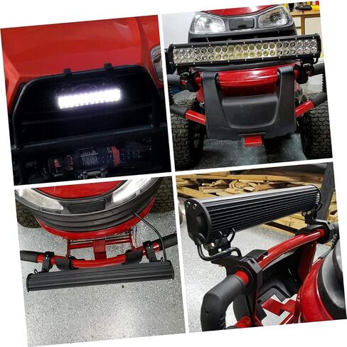 1SET Auto Car Spotlight Bracket Bracket Motorcycle Light Mounting Kit Tiving مع مصابيح الضباب LED تصميم قوي ومستقر لرف السقف وبار الثور in Kuwait