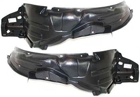 Evan Fischer Fender Liner SET Compatible with 2007-2008 Honda Fit Front, Driver and Passenger Side HO1251112 in Kuwait