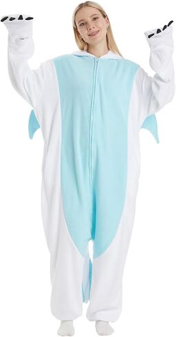 Adult Onesie Animal Pajamas Unisex Cute Sleepwear Halloween Party Cosplay Costumes in Saudi Arabia