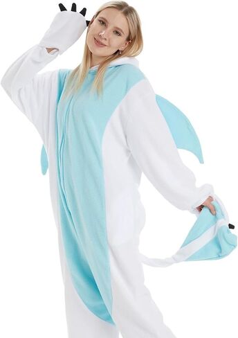 Adult Onesie Animal Pajamas Unisex Cute Sleepwear Halloween Party Cosplay Costumes in Saudi Arabia