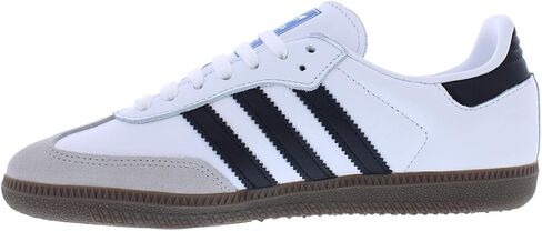 adidas Samba OG Womens Shoes Size 7, Color: Cream Light/Silver/Gum-White in Saudi Arabia