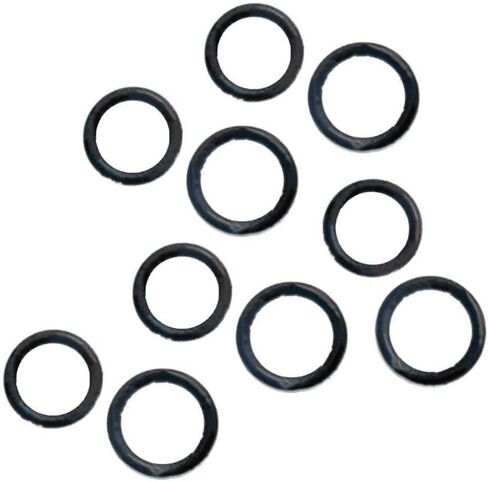 KarParts360 For Cadillac Seville 1991-1997 Air Conditioning Evaporator Fitting Gasket | Rubber | Black | 0.07 Inches Thickness | 0.38 Inches Inside Diameter in Saudi Arabia