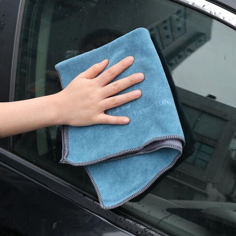 Ultra-Soft Microfiber Car Wash Towel | 41x41cm/32x73cm Multi-Size for Cars, Motorcycles & Appliances – Scratch-Free, Super Absorbent & Reusable in Saudi Arabia