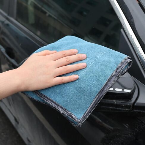 Ultra-Soft Microfiber Car Wash Towel | 41x41cm/32x73cm Multi-Size for Cars, Motorcycles & Appliances – Scratch-Free, Super Absorbent & Reusable in Saudi Arabia
