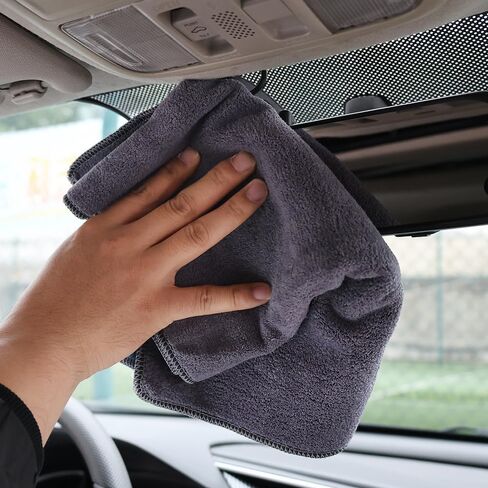 Ultra-Soft Microfiber Car Wash Towel | 41x41cm/32x73cm Multi-Size for Cars, Motorcycles & Appliances – Scratch-Free, Super Absorbent & Reusable in Saudi Arabia