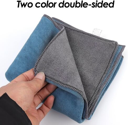 Ultra-Soft Microfiber Car Wash Towel | 41x41cm/32x73cm Multi-Size for Cars, Motorcycles & Appliances – Scratch-Free, Super Absorbent & Reusable in Saudi Arabia