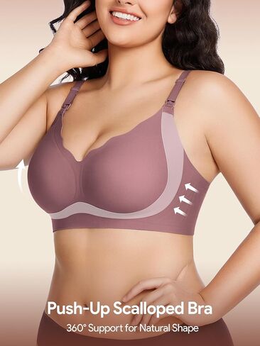 Hbselect 3pack تمريض حمالات الصدر للرضاعة الطبيعية صامتة الأمومة غير سلس من أجل الحملات الراحة في النوم حمالات الصدر in Kuwait