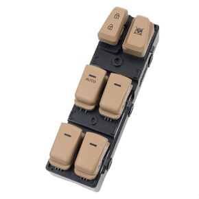 لـ H & for Sonata 2011 2012 2013 2014 زر تحكم التحكم في النافذة الرئيسية الكهربائية 93570-3S000 93570-3S000ry مفاتيح زر الضغط (أسود 1) in Kuwait