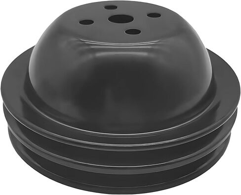 Chrome Water Pump 2 Groove Pulley Compatible with Big Block 396 427 454 with Short WP in Saudi Arabia