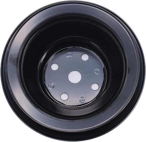 Chrome Water Pump 2 Groove Pulley Compatible with Big Block 396 427 454 with Short WP in Saudi Arabia