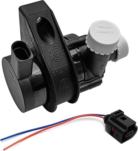 ZOKYUYS® Auxiliary Cooling Water Pump With Plug Compatible with Volkswagen Beetle/Eos/GTI/CC/Passat/Jetta, for Audi A3/A3 Quattro/Q3/TT/TT Quattro, 2.0T Engine, Replace 1K0-965-561-J 1K0965561J in Saudi Arabia