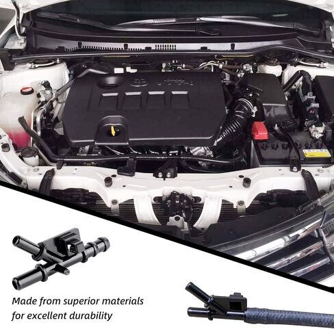 16264-21090 Automobile Water Pipe Joint,Compatible with Toyota/Scion xB 2008-2015, Replacement 1626421090 Hose Connector for Engine Cooling System By-Pass in Saudi Arabia