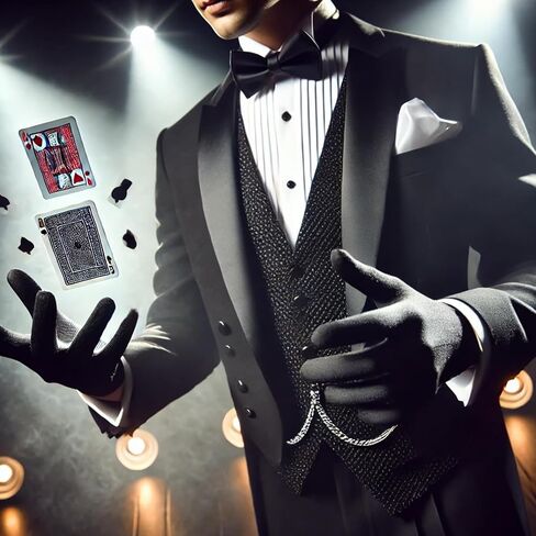 4 Pairs Black Gloves Men, Nylon Formal Tuxedo Glove, Uniform Gloves, Marching Band Honor Guard Parade Glove for Men, Women, Formal, Cosplay, Halloween Costumes, Color Guard, Party in Kuwait