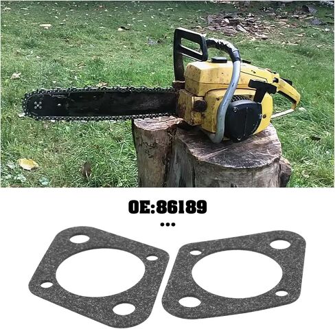 4x Chainsaw Carburetor Gaskets 86189 Compatible with MCCULLOCH Pro Mac 10-10 800 700 555 in Saudi Arabia