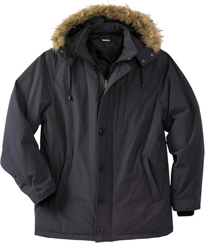 KingSize Men's Big & Tall Arctic Down Parka With Detachable Hood And Insulated Cuffs in Saudi Arabia