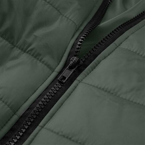 Aqayl Puffer سترة الرجال خفيفة الوزن قابلة للتعبئة أسفل المعطف الكامل zip up مع عزل سترة معاطف الشتاء الخريف الدافئة مع جيوب in Saudi Arabia