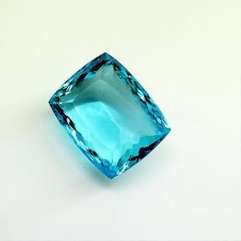 111 Carat Natural Blue Aquamarine Cushion Shape Certified Loose Gemstone for Jewellery Making in Saudi Arabia