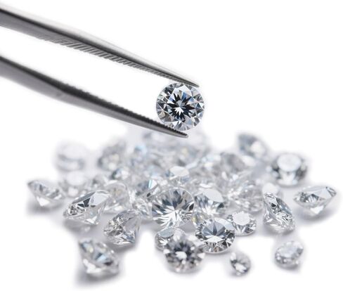 Loose Moissanite Stones Small Size 0.8-3.5mm D Colorless VVS1 Excellent Round Cut Tiny Moissanite Gemstones for Custom Diamond Jewely in Saudi Arabia