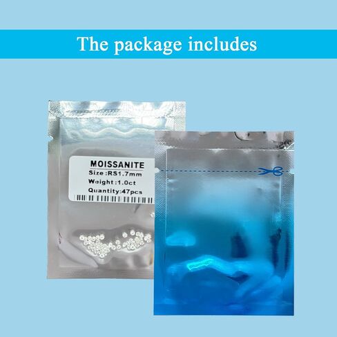 أحجار مويسانيت فضفاضة صغيرة الحجم 0.8-3.5mm d غير ملونة VVS1 جولة ممتازة قطع الأحجار الكريمة moissanite الصغيرة للماس المخصص يهودي in Kuwait