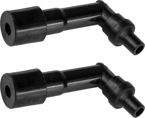 Caltric 21130-1010 21130-1002 SPACK Plug Boot Cap متوافق مع Kawasaki Vulcan 750 VN750 1986-2006 / Vulcan 88 VN1500 1987-1995 / Mojave 250 KSF250 1987-2000 in Kuwait