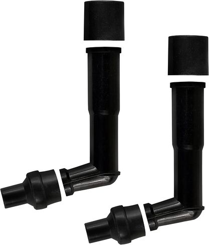 Caltric 21130-1010 21130-1002 SPACK Plug Boot Cap متوافق مع Kawasaki Vulcan 750 VN750 1986-2006 / Vulcan 88 VN1500 1987-1995 / Mojave 250 KSF250 1987-2000 in Kuwait