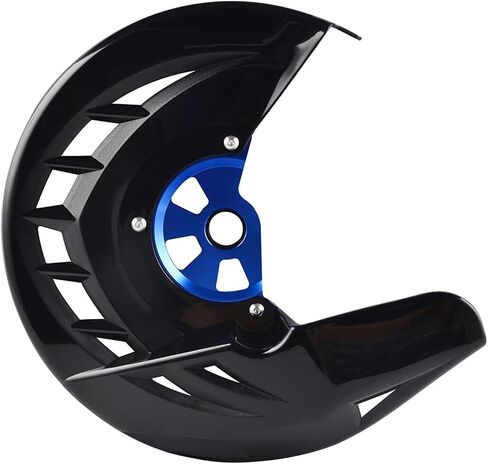متوافق مع YZ250F YZ450F YZF 250 450 2014-2021 2020 2019 2018 YZ250FX YZ450FX 2021 حارس قرص الفرامل الأمامي للدراجة النارية (أسود) in Saudi Arabia