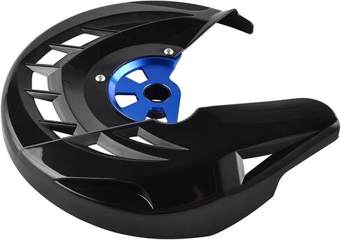 متوافق مع YZ250F YZ450F YZF 250 450 2014-2021 2020 2019 2018 YZ250FX YZ450FX 2021 حارس قرص الفرامل الأمامي للدراجة النارية (أسود) in Saudi Arabia
