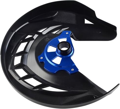 متوافق مع YZ250F YZ450F YZF 250 450 2014-2021 2020 2019 2018 YZ250FX YZ450FX 2021 حارس قرص الفرامل الأمامي للدراجة النارية (أسود) in Saudi Arabia