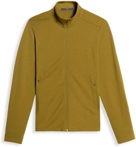 IBEX Men's Merino Shak Lite Jacket, Dried Tobacco, Medium in Saudi Arabia