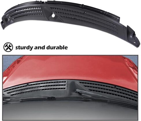 G-PLUS Windshield Wiper Cowl Vent Grille Panel Compatible with Ford Mustang GT SVT 1999-2004 Replacement for 3R3Z 6302228 AAA, 3R3Z6302228AAA in Saudi Arabia