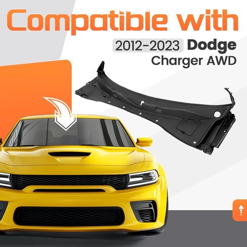 لوحة القربون ممسحة الزجاج الأمامي متوافقة مع استبدال Dodge Charger AWD 2012-2023 لـ 5701030314ai Air Windele Window لوحة قرب in Saudi Arabia