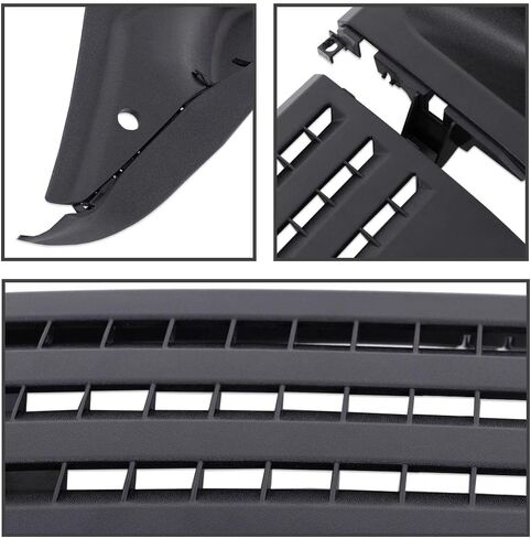 G-PLUS Windshield Wiper Cowl Vent Grille Panel Compatible with Ford Mustang GT SVT 1999-2004 Replacement for 3R3Z 6302228 AAA, 3R3Z6302228AAA in Saudi Arabia
