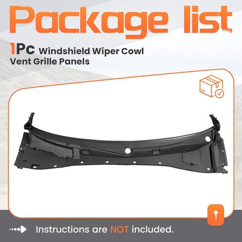 لوحة القربون ممسحة الزجاج الأمامي متوافقة مع استبدال Dodge Charger AWD 2012-2023 لـ 5701030314ai Air Windele Window لوحة قرب in Saudi Arabia