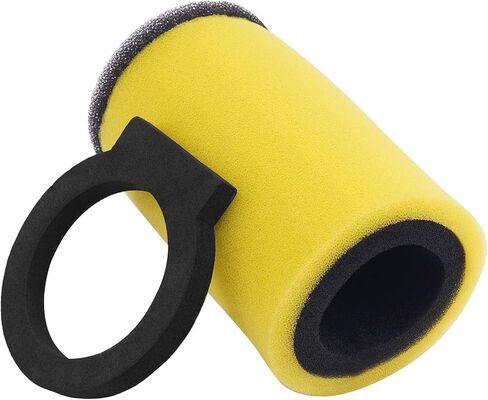 Motorcycle Air Filter 1YW-14451-00-00 & Oil Filter & Fuel Gas Tank Switch Valve Replacement for Yamaha YFM250 Moto-4 250 1989-1991 YFM350FW Big Bear 350 4x4 1987-1999 YFM400FW Kodiak 400 4x4 1993-1999 in Kuwait