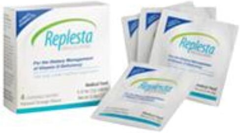 Replesta 50,000 IU Vitamin D3 Cholecalciferol, for Vitamin D Deficiency, Once-Weekly Chewable Wafer, Non-GMO, Natural Orange Flavor, 4 Pack (Pack of 2) in Kuwait