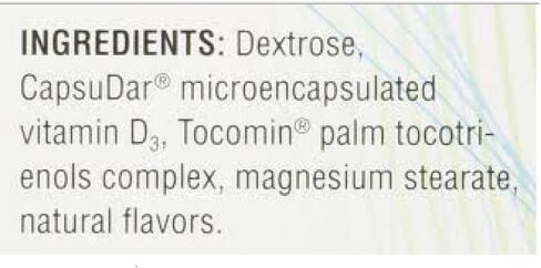 Replesta 50,000 IU Vitamin D3 Cholecalciferol, for Vitamin D Deficiency, Once-Weekly Chewable Wafer, Non-GMO, Natural Orange Flavor, 4 Pack (Pack of 2) in Kuwait