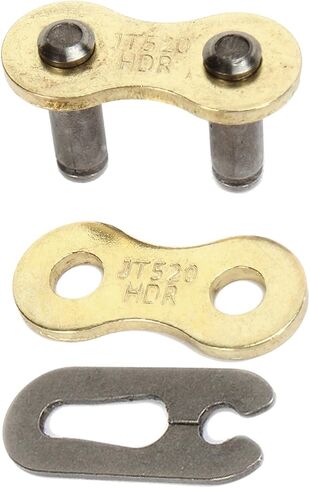 JT Chain JTC520HDSGBSL (520 Series) Gold Non O-Ring Clip Clip Link in Saudi Arabia