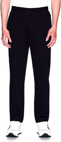 Armani Exchange Men's Cozy Pique Trouser, Black in Saudi Arabia