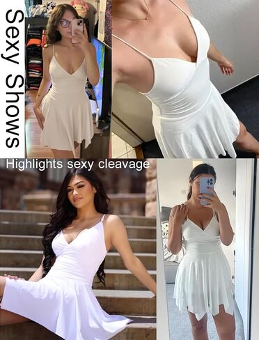 Avidlove Lingerie for Women Sexy Nightgowns Women Sleepwear Nightwear Chemise V-Neck Babydoll Nightie S-XXL in Saudi Arabia