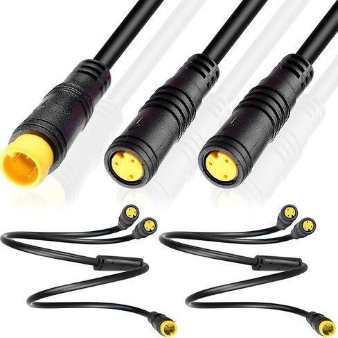 9 Pin Wheel Hub Motor Cable, E-Bike Motor Hall Sensor Waterproof Extension Cable, Electric Bike Accessories Convert Cord for Electric Bicycle, 80cm in Saudi Arabia