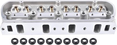 Bare Cylinder Head Replacement for Ford Small Block SBF 289 302 351W 5.0L V8 Aluminum 61cc Chamber 185cc Intake 65cc Exhaust Runner GELUOXI in Saudi Arabia