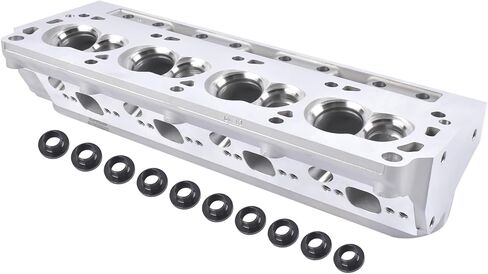 Bare Cylinder Head Replacement for Ford Small Block SBF 289 302 351W 5.0L V8 Aluminum 61cc Chamber 185cc Intake 65cc Exhaust Runner GELUOXI in Saudi Arabia