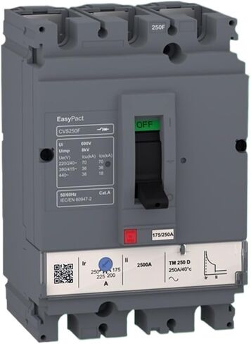 CVS Series Molded case Circuit Breaker Short Circuit Protection Three-Pole Four-Pole Circuit Breaker(LV510300) in Saudi Arabia