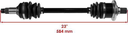 Caltric Rear Right and Left Cv Joint Axles Compatible with Arctic Cat 400 4X4 2005-2008 2010 2011 2013 2014 in Saudi Arabia
