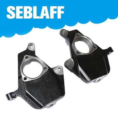 2PCS Drop Spindles Knuckles Lowering Kit استبدال Silverado 1500 1999 2000 2001 2002 2003 2004 2005 2006 in Kuwait