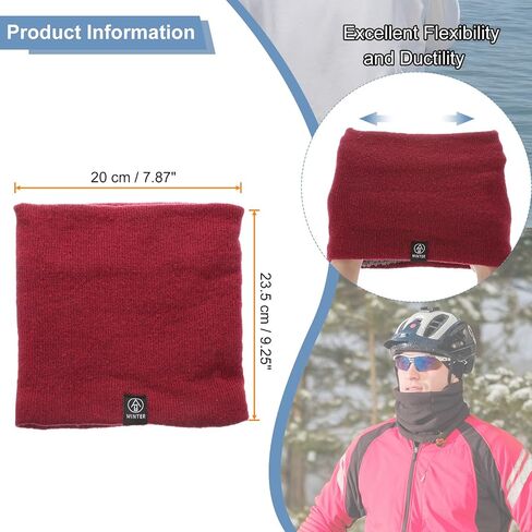 Harfington الرقبة دافئ الشتاء شتاء العنق Gaiter شتاء الوجه قناع القطن الشتاء الصوف الرقبة in Kuwait