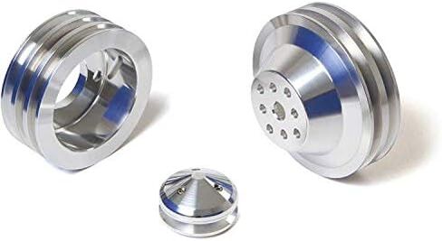 Big Block Chevy Pulley Kit, 396 427 454 V-Belt - Short Water Pump, BBC, SWP in Saudi Arabia